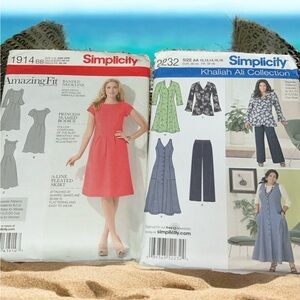 Sewing patterns. 1914 dresses size 20w to 28w has been used